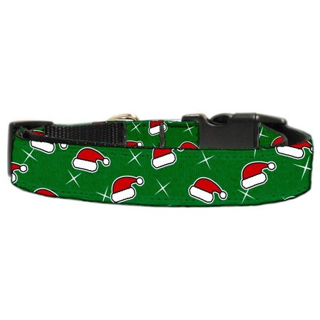 UNCONDITIONAL LOVE Santa Hat Nylon Dog Collar - Medium UN2620050